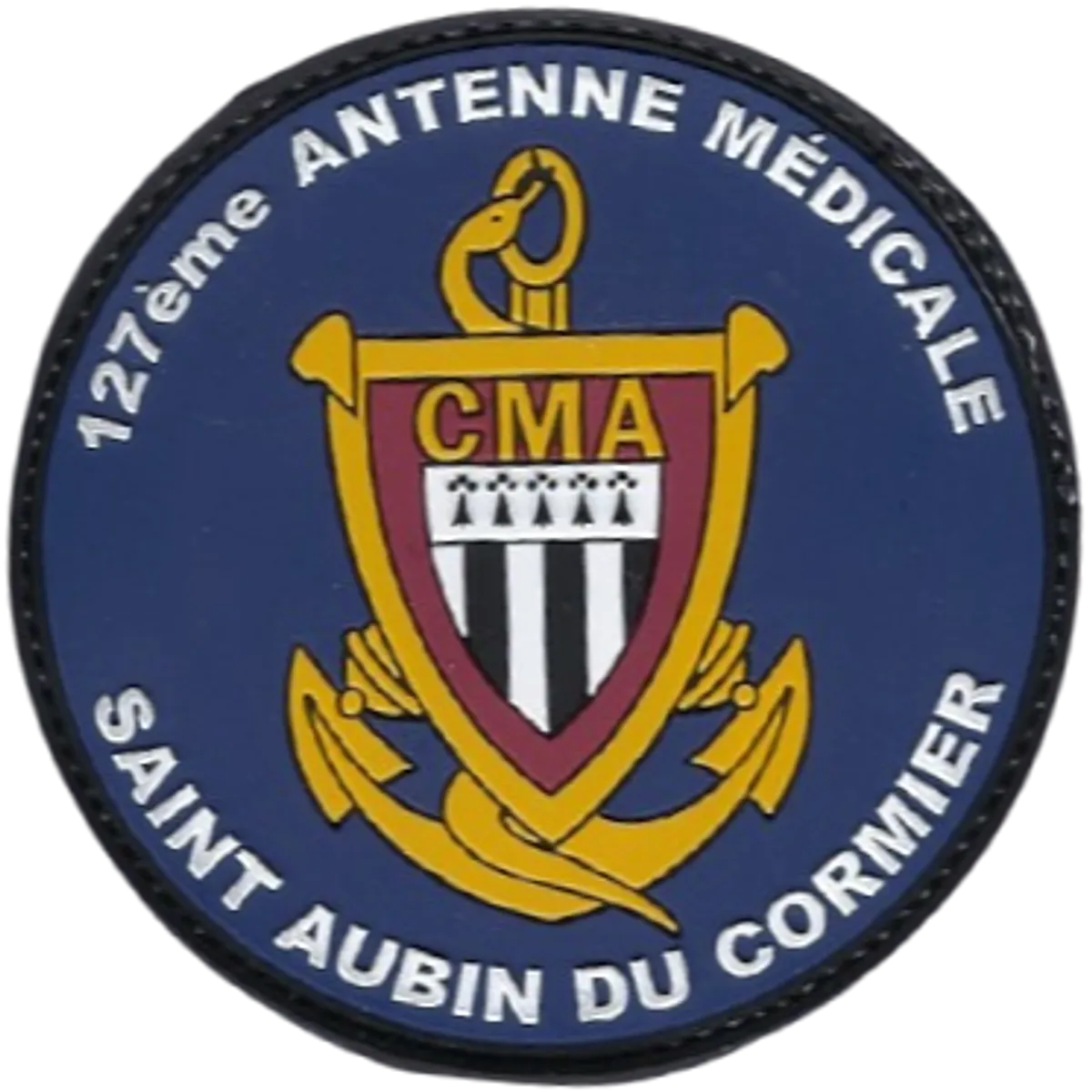 SSA : Antenne Médicale 127 (La Lande D'ouée) PVC jaune vif