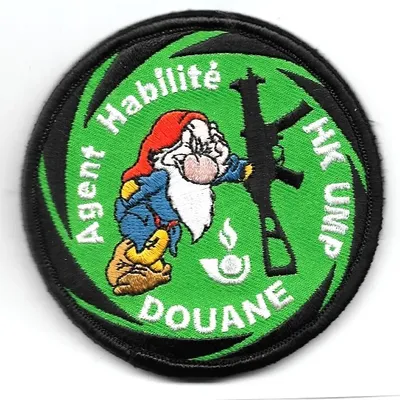 Douane - Agent Habilité HK UMP (humoristique)-Grincheux