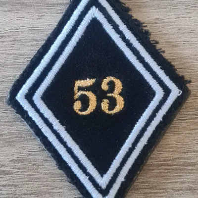 Losange 53eme RT / Modèle Cadre