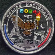 Brigade Anti-Criminalité (BAC) - 75 Nuit (N) - JO 2024 Brodé
