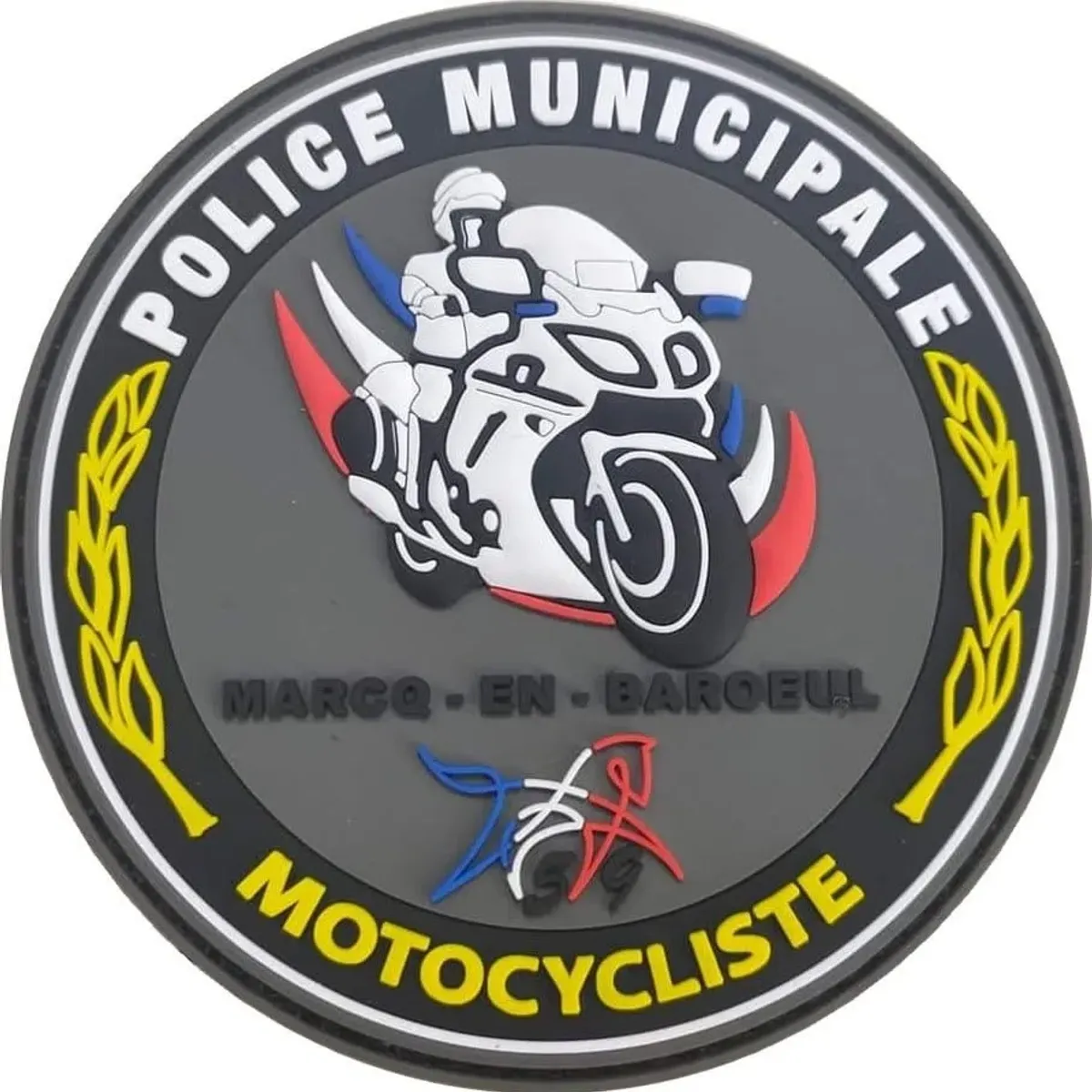 PM Marcq-en-Barœul - Motocycliste 
