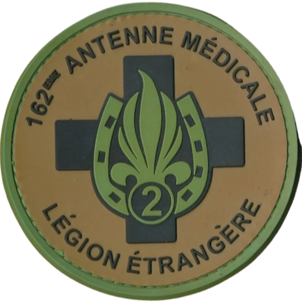 SSA : Antenne Médicale 162 (Nîmes) Type IV (Flammes pleines) PVC