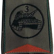 Passant d'épaule du Groupe d'Escadrons 2ème Régiment de Chasseurs - 3ème Escadron (V1)