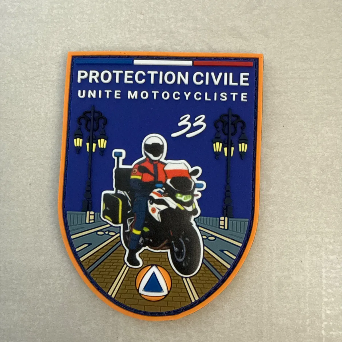 Protection Civile - Gironde - unité motocycliste