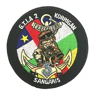 3e Régiment d'Infanterie de Marine - GTIA 2 Korrigan - Sangaris – Recto