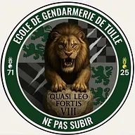 Rondache École de Gendarmerie de TULLE - 8ème Cie