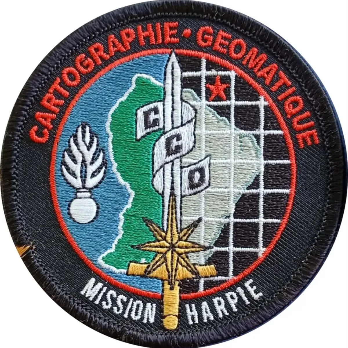 Cartographie - Géomatique - CCO - Mission Harpie 