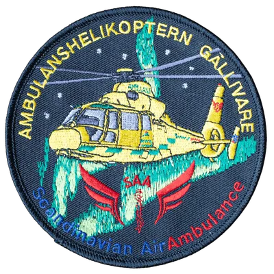 Ambulanshelikoptern Gällivare - Hélicoptère médicalisé