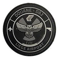 écusson douane Liège airport - tactique