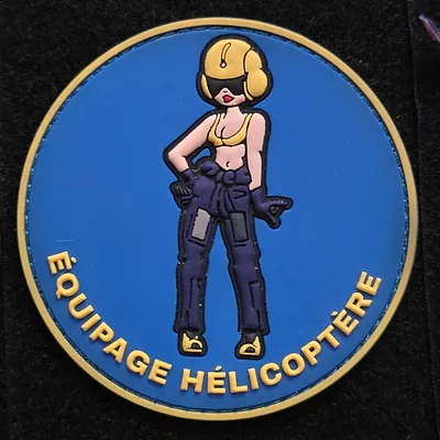 Équipage hélicoptère SMUH Pin'up