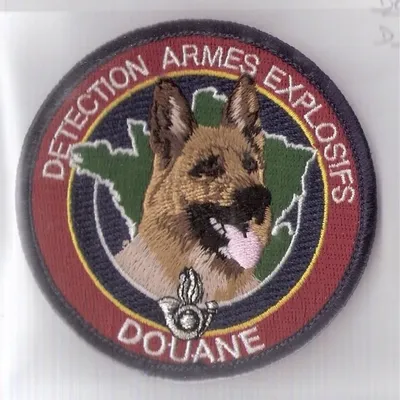 Douane - Maître de chien recherche des armes et explosifs