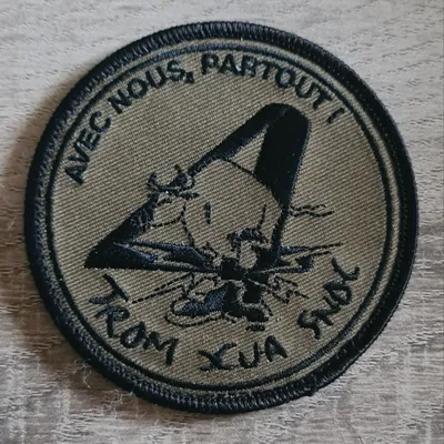 53e RT / 4e Cie / Avec Nous Partout / Bourdon noir