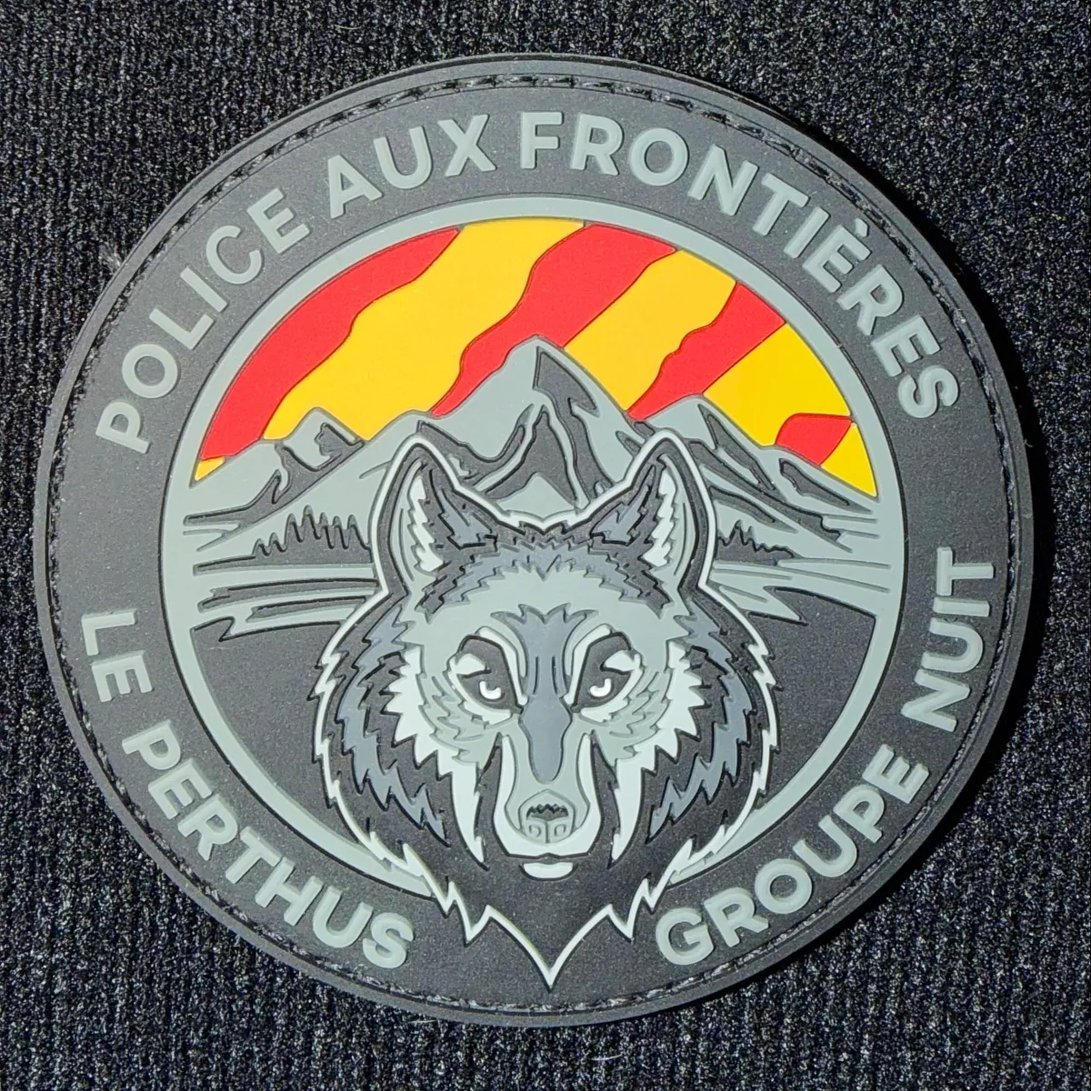 Police aux Frontières Groupe Nuit Le Perthus