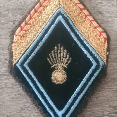 Losange HR / 2 soutaches / Modèle cadre / Sergent ADL