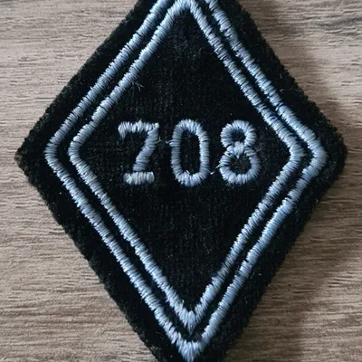 Losange 708eme BGE / Modèle Troupe 
