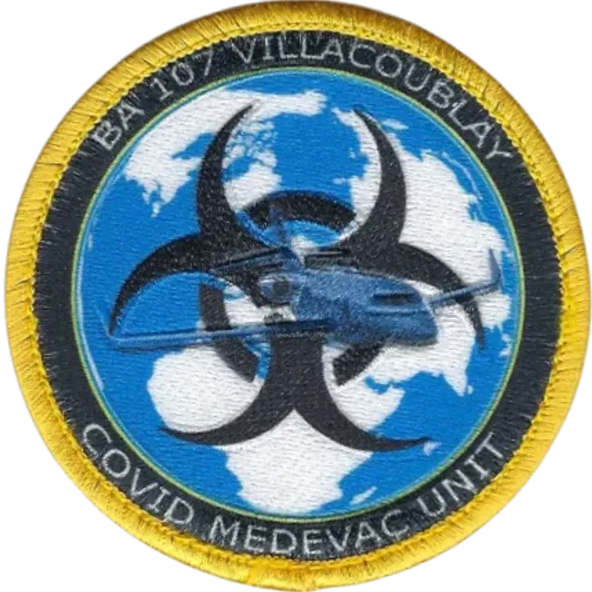 SSA Air : BA 107 Villacoublay CoViD MedEvac Team