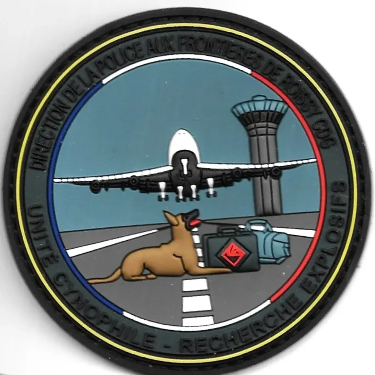 PAF - Roissy CDG - Cyno recherche explos