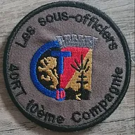 40e RT / 10e Cie / Les Sous-Officiers