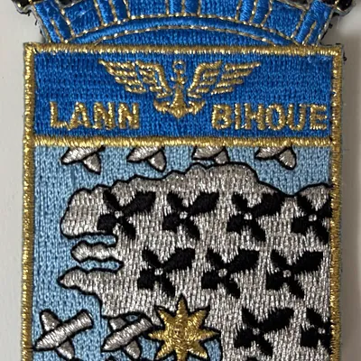 BAN Lann Bihoué Blason Tissu