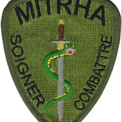 SSA : MITHRA Soigner Combattre Brodé