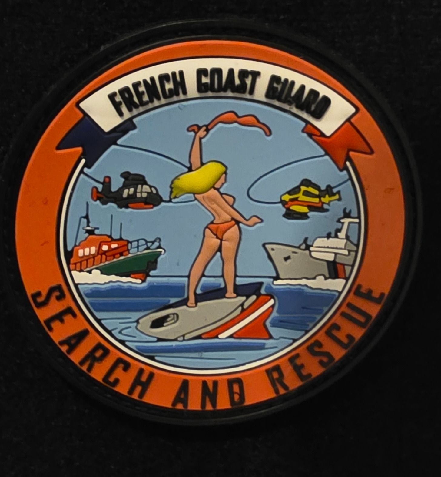 French coast guard - search and rescue