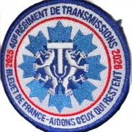 40e Régiment de Transmissions / Bleuet de France