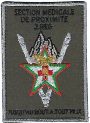 SSA : Antenne Médicale 159 (Laudin) Brodé