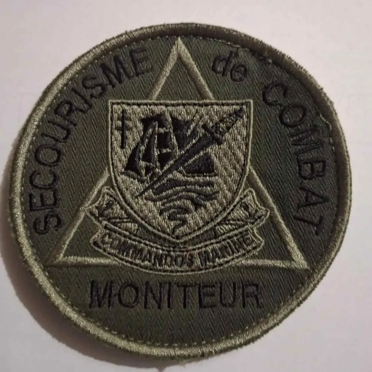Secourisme de combat, commando marine, moniteur.
