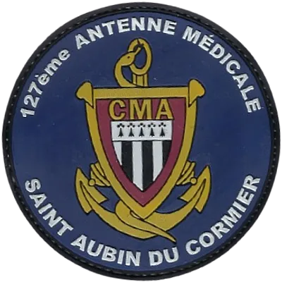 SSA : Antenne Médicale 127 (La Lande D'ouée) PVC jaune terne
