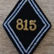 Losange 815eme GTT / Modèle Cannetille 
