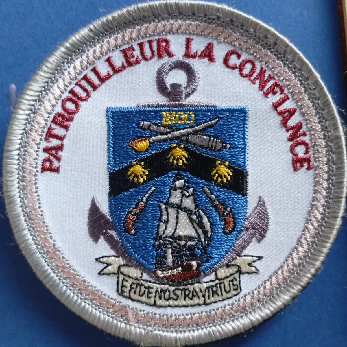 Patrouilleur La Confiance - 1800 - E FIDE NOSTRA VIRTUS