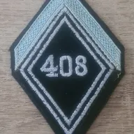 Losange 408eme CLT / Modèle Troupe/ 1ere Classe 