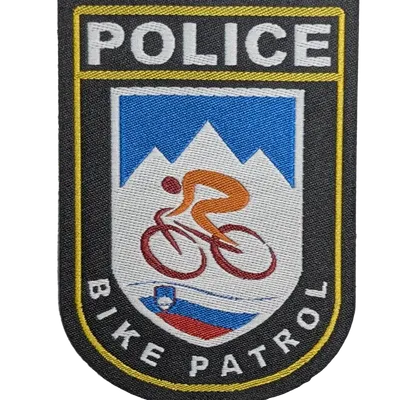 Police slovénie - bike patrol 