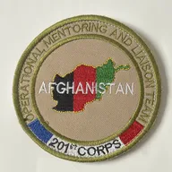201ème corps, OMLT  français en Afghanistan 