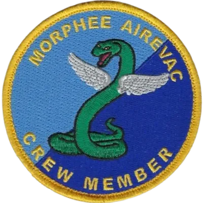SSA Air : Morphée AirEvac "CREW MEMBER"
