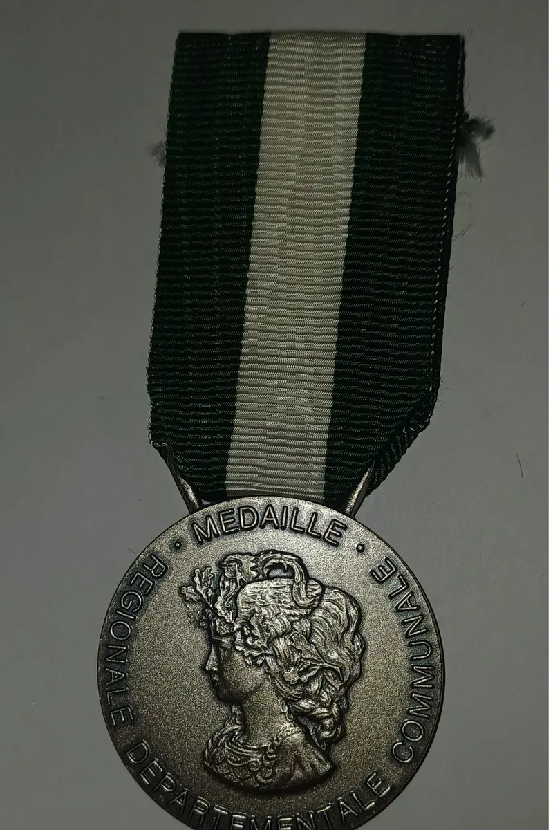 Médaille Départementale de la Fonction Publique - échelon Argent 20 ans de services