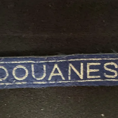 Bandelette Douanes 