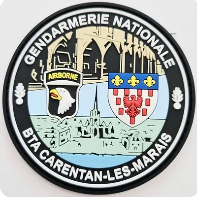 Écusson de la brigade territoriale autonome de Carentan 