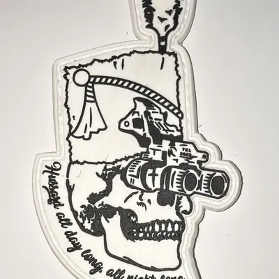 2ème Régiment de Hussards, patch moral