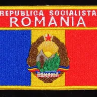 Drapeau Roumanie socialiste – Recto