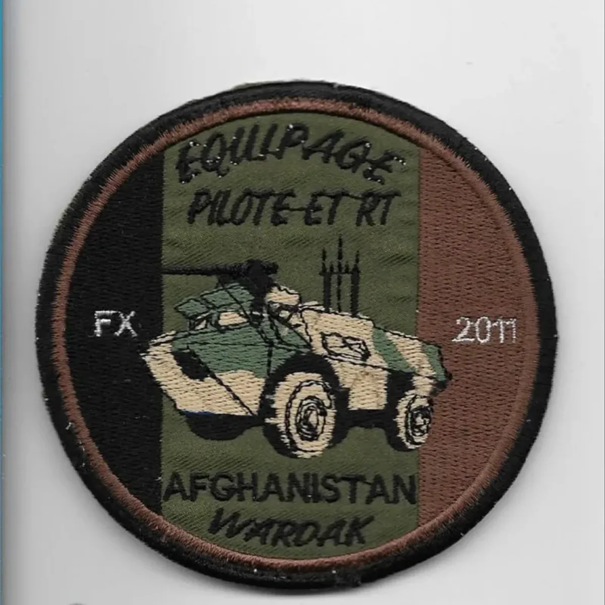 Afghanistan - Equipage et RT ( radio-Tireur) - Wardak  FX 2011