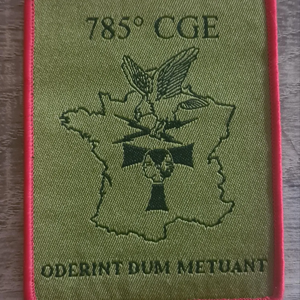 785eme CGE / Bordure rouge