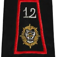 Passant d'épaule du Groupe d'Escadron 12ème Régiment de Cuirassiers - 2ème Escadron