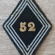 Losange 52eme BT / 3 soutaches / Modèle Cannetille 