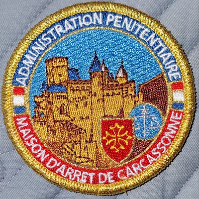 Maison d Arret de Carcassonne . Tissu couleur