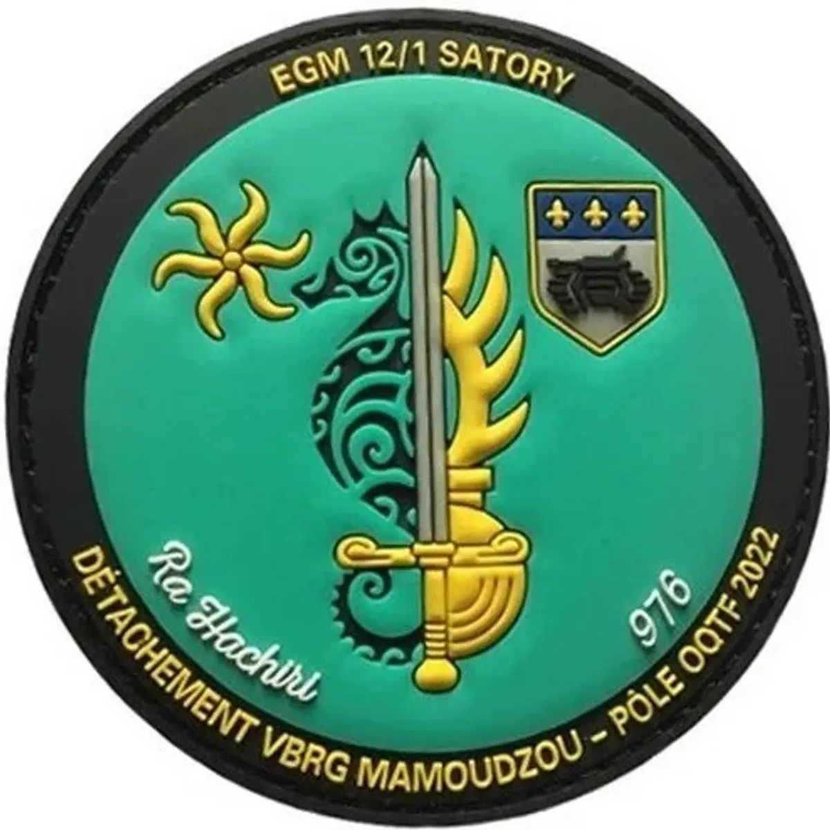 EGM 12/1 Satory - Détachement VBRG Mayotte - 2022