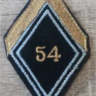 Losange 54eme RT / Modèle Cadre / Sergent 