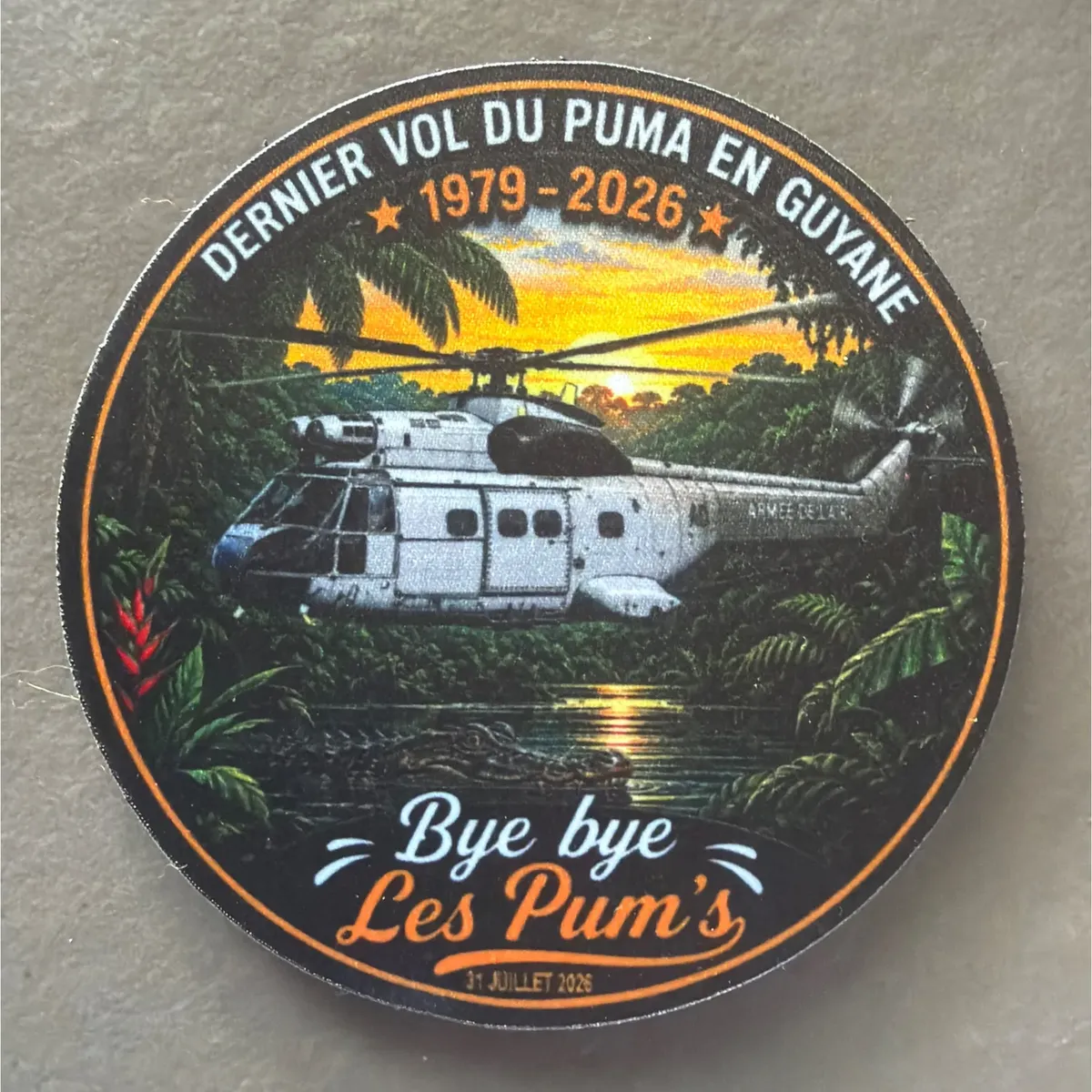 ET 68 Dernier Vol Puma en Guyane