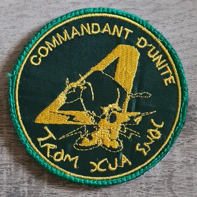 53e RT/ 4e Cie / Commandant d'unité 