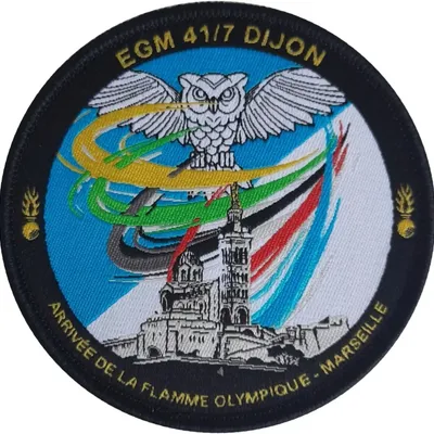 EGM 41/7 Dijon - Arrivée de la Flamme Olympique
